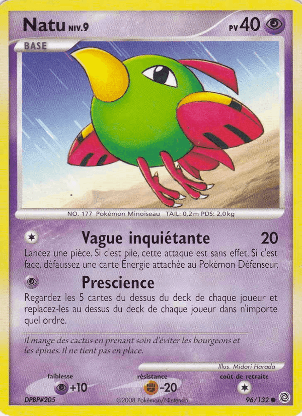 Natu, carte 96 de Merveilles Secrètes