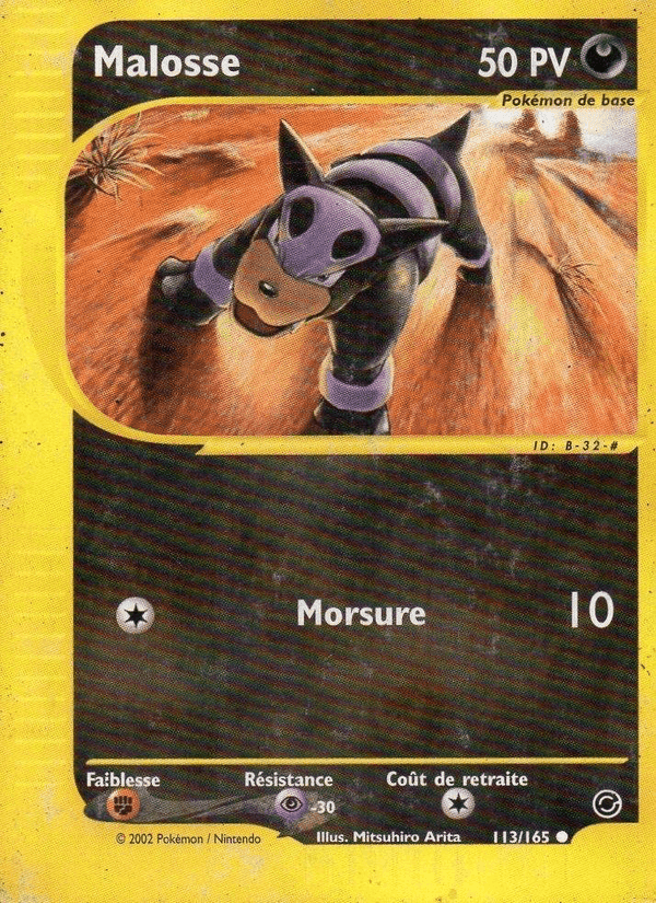 Malosse, carta 113 di Expedition
