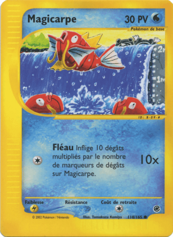 Magicarpe, carte 118 de Expedition