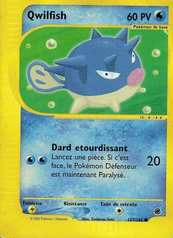 Qwilfish, carte 127 de Expedition