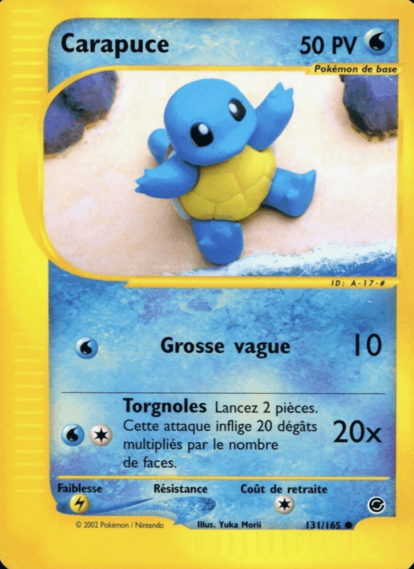 Carapuce, carte 131 de Expedition
