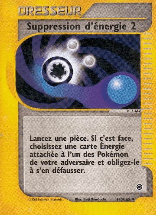 Suppression d'énergie 2, carte 140 de Expedition