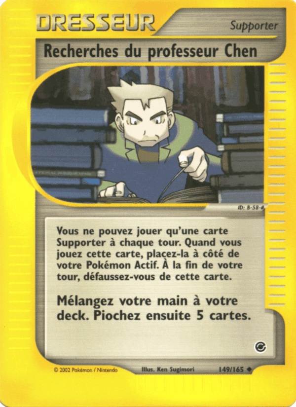 Recherches du professeur Chen, card 149 from Expedition