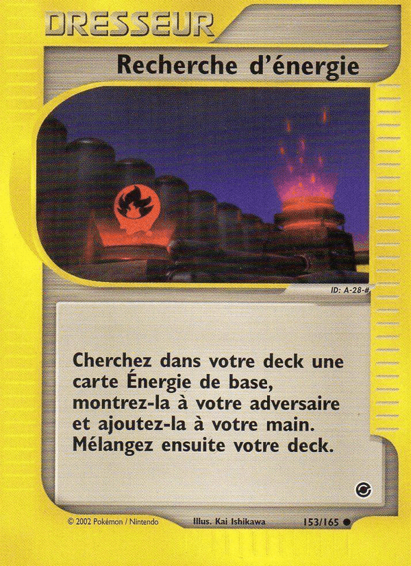 Recherche d'énergie, carte 153 de Expedition