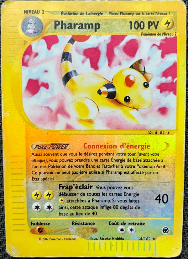 Pharamp, card 34 from Expedition