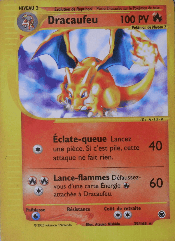 Dracaufeu, carta 39 di Expedition