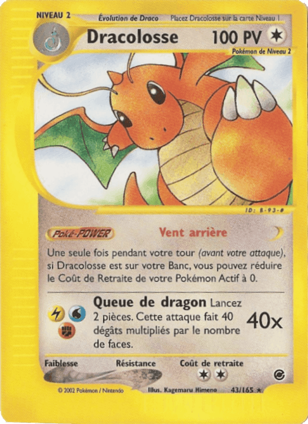 Dracolosse, carta 43 di Expedition