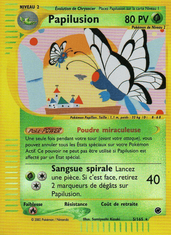 Papilusion, carte 5 de Expedition