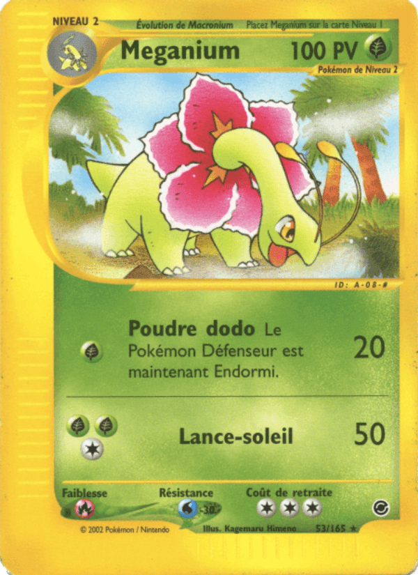 Méganium, carte 53 de Expedition
