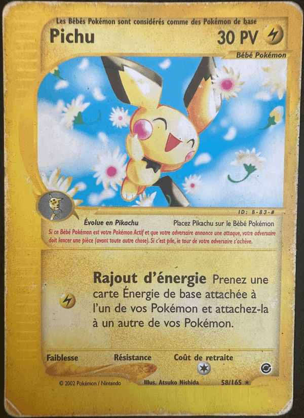 Pichu, carte 58 de Expedition