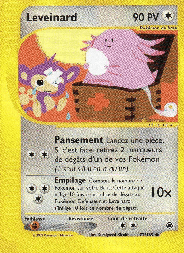 Leveinard, card 72 from Expedition