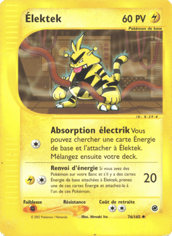Élektek, carte 76 de Expedition
