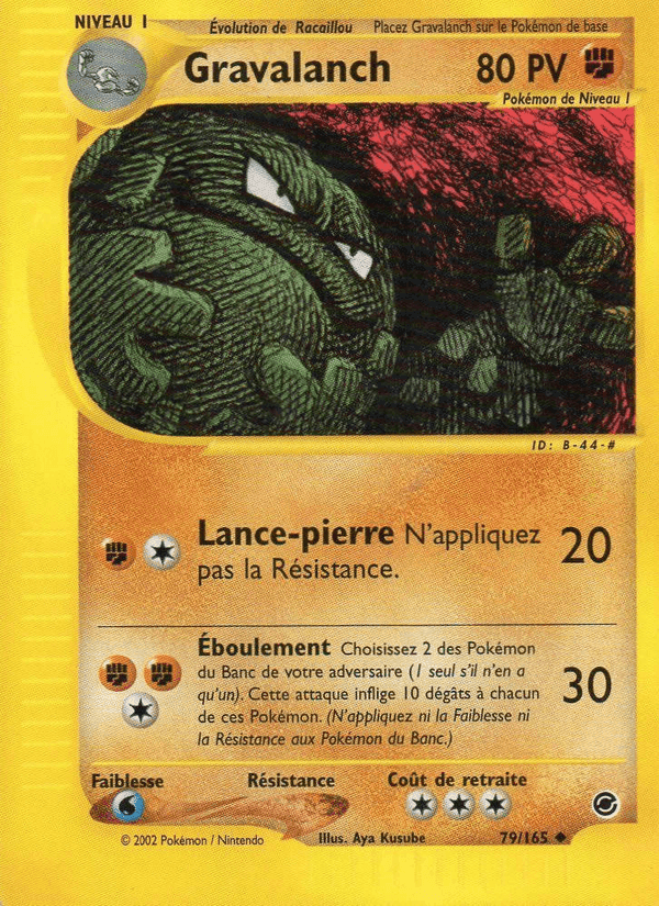Gravalanch, card 79 from Expedition
