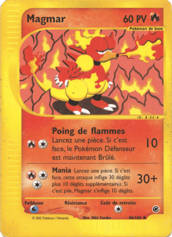 Magmar, carte 86 de Expedition