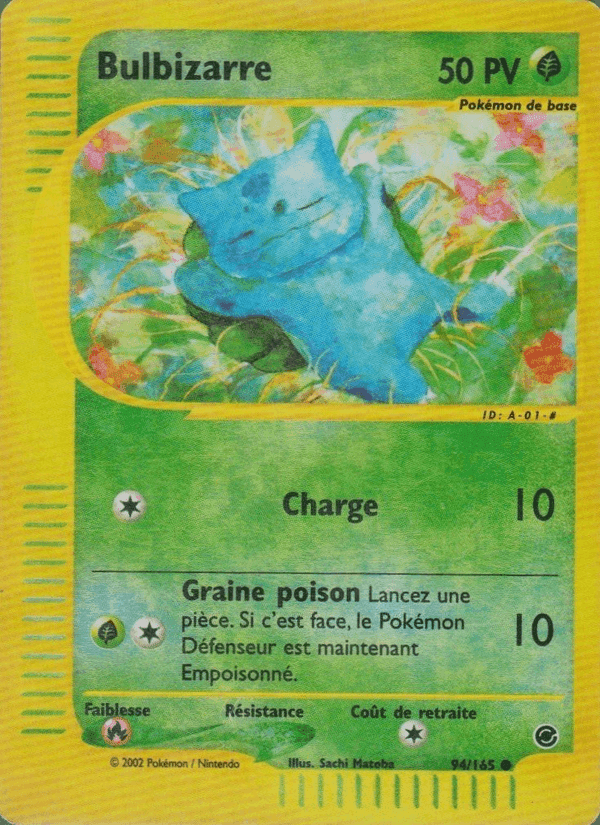 Bulbizarre, card 94 from Expedition