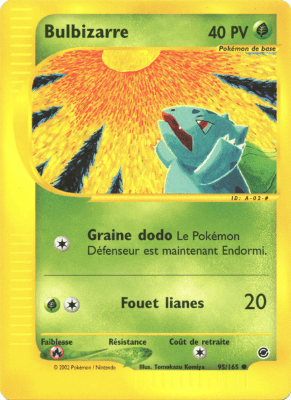 Bulbizarre, card 95 from Expedition