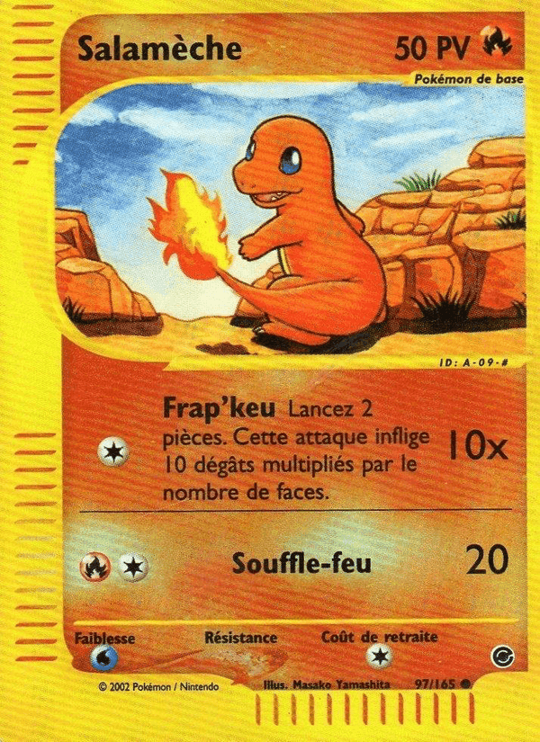 Salamèche, carte 97 de Expedition