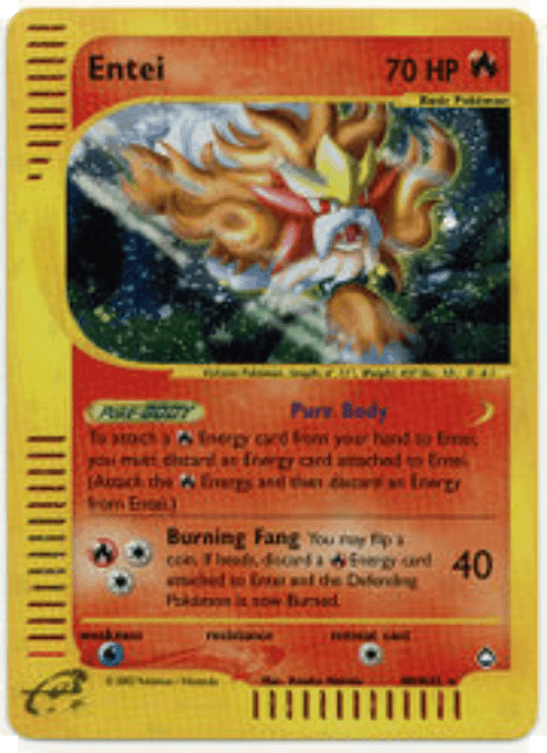 Entei, carta 10 di Aquapolis