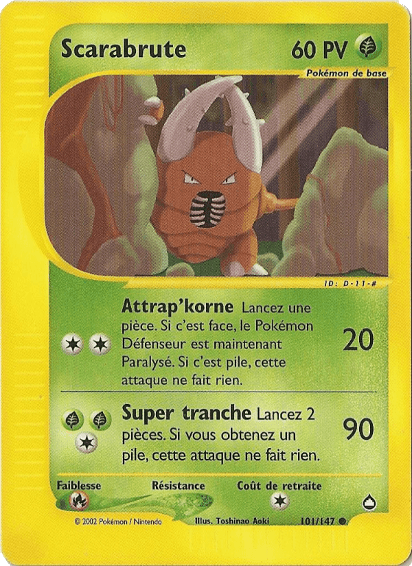 Scarabrute, carte 101 de Aquapolis