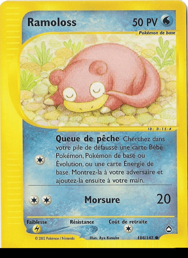 Ramoloss, carta 108 di Aquapolis