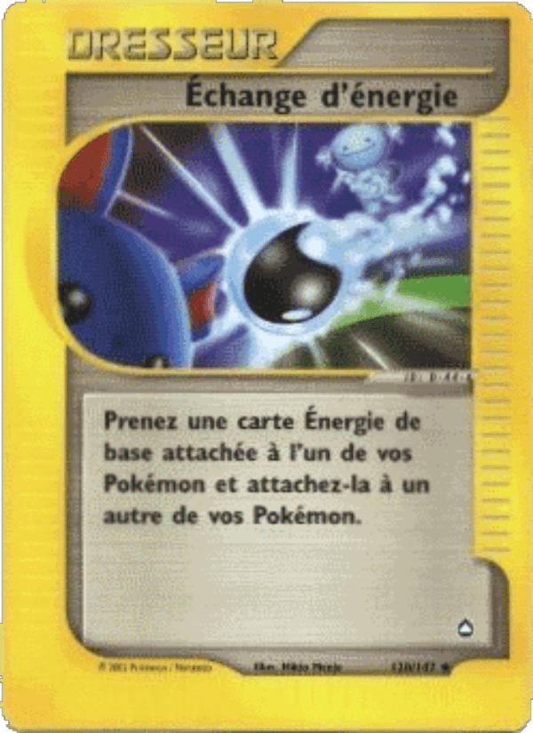 Échange d'énergie, card 120 from Aquapolis