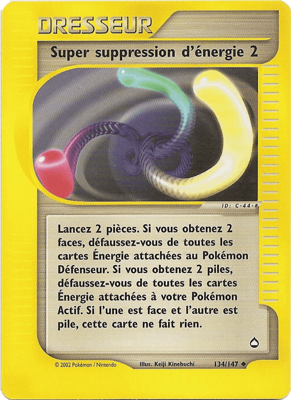 Super suppression d'énergie 2, carte 134 de Aquapolis