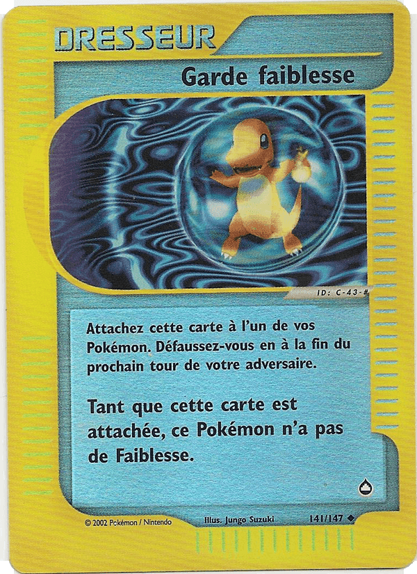 Garde faiblesse, carta 141 de Aquapolis