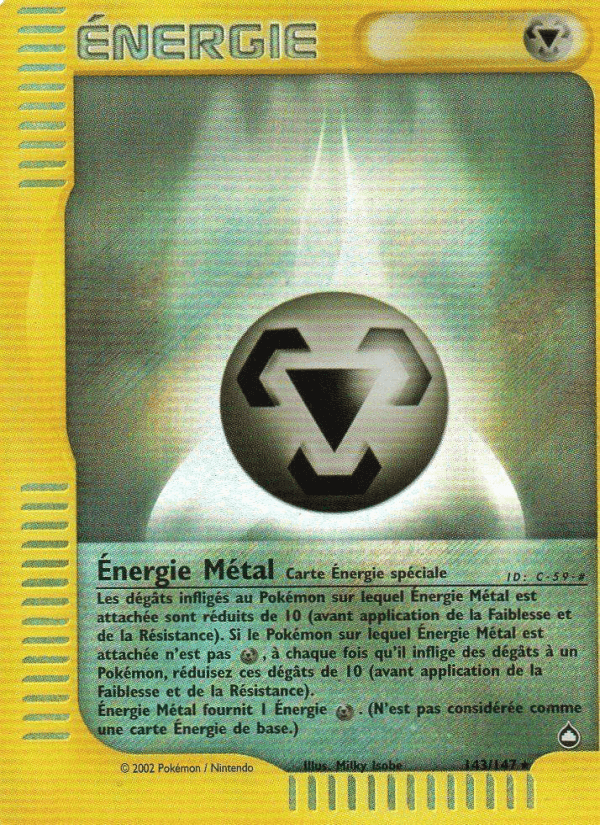 Énergie Métal, carte 143 de Aquapolis