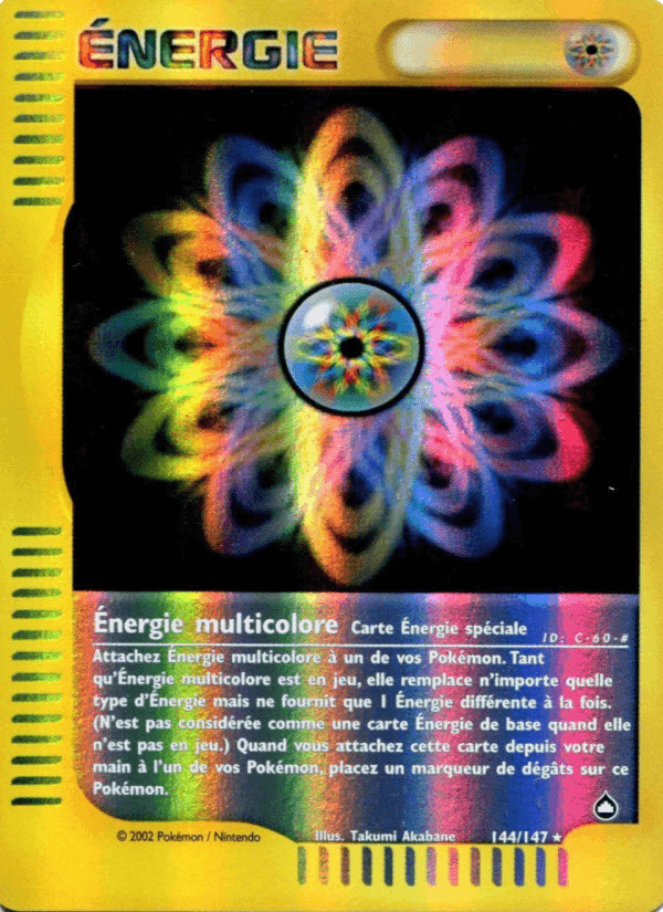 Énergie multicolore, card 144 from Aquapolis