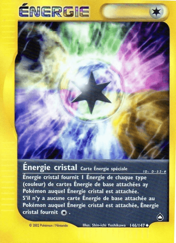 Énergie cristal, carte 146 de Aquapolis