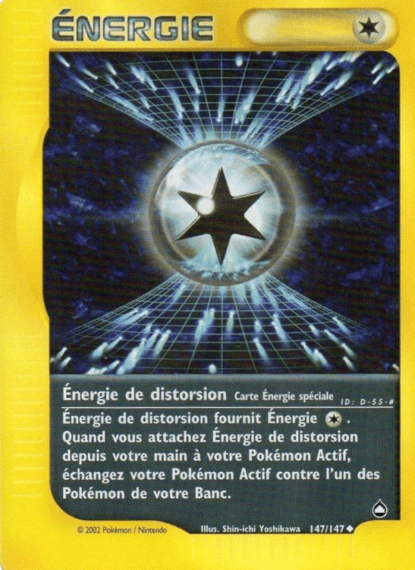 Énergie de distorsion, carta 147 di Aquapolis