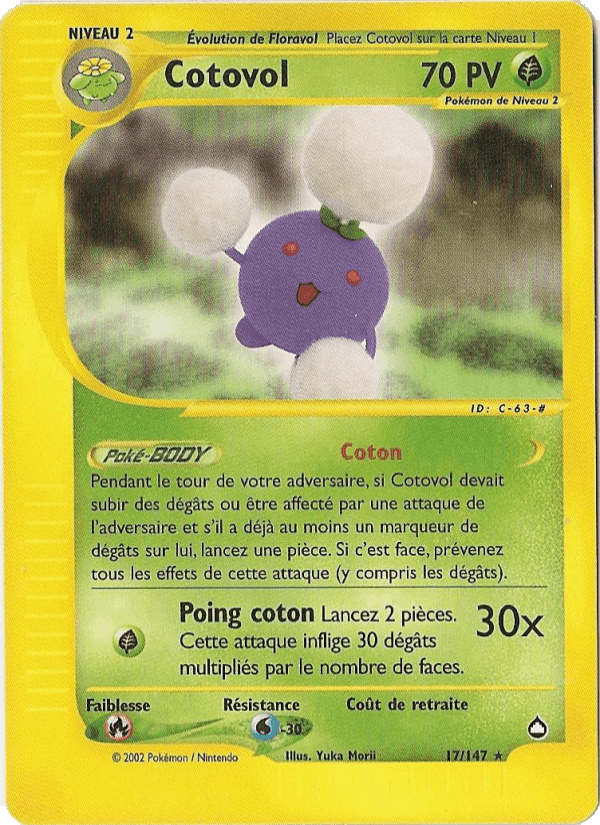 Cotovol, carte 17 de Aquapolis