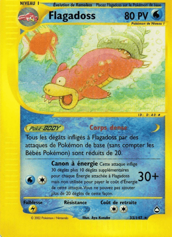 Flagadoss, carte 33 de Aquapolis