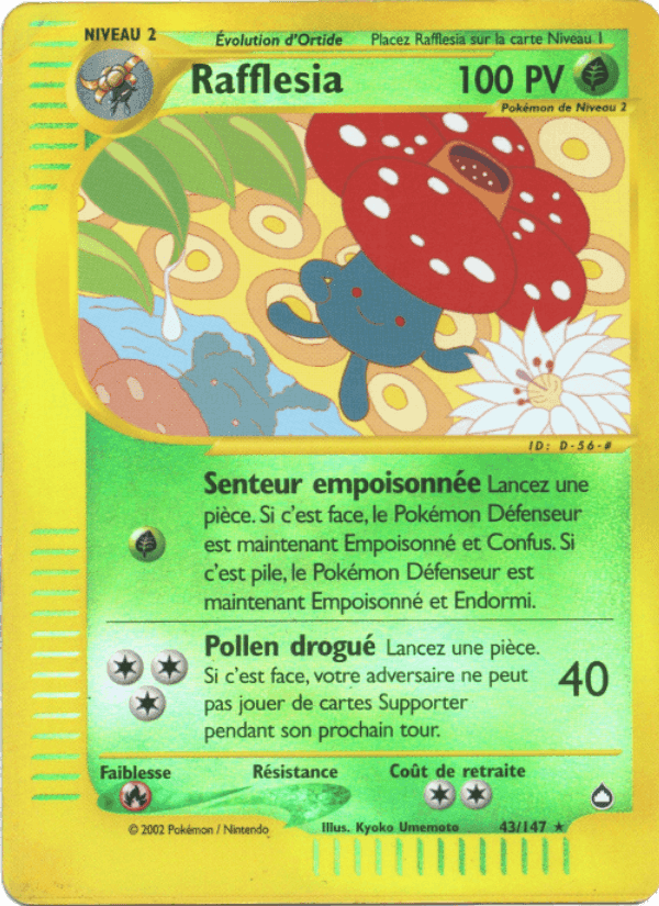 Rafflesia, carte 43 de Aquapolis