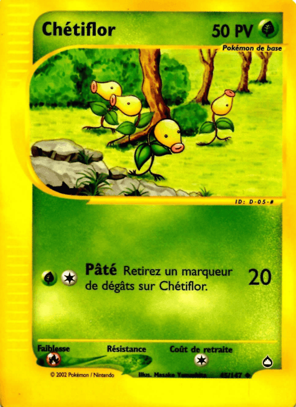 Chétiflor, carte 45 de Aquapolis