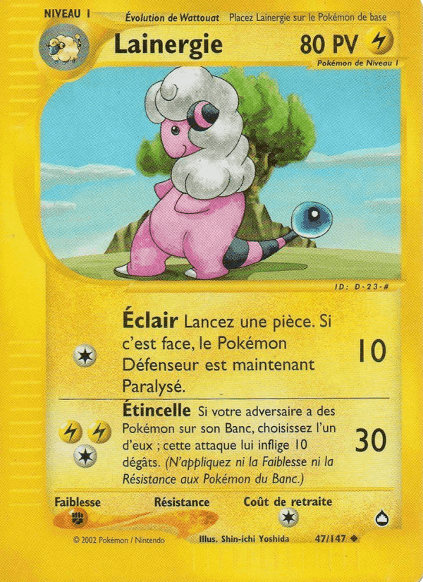 Lainergie, carte 47 de Aquapolis