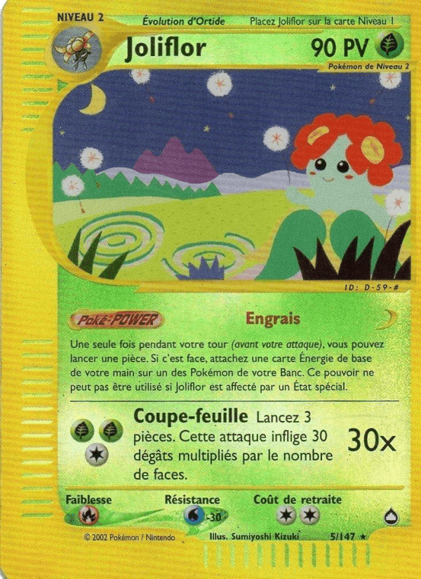Joliflor, carta 5 di Aquapolis