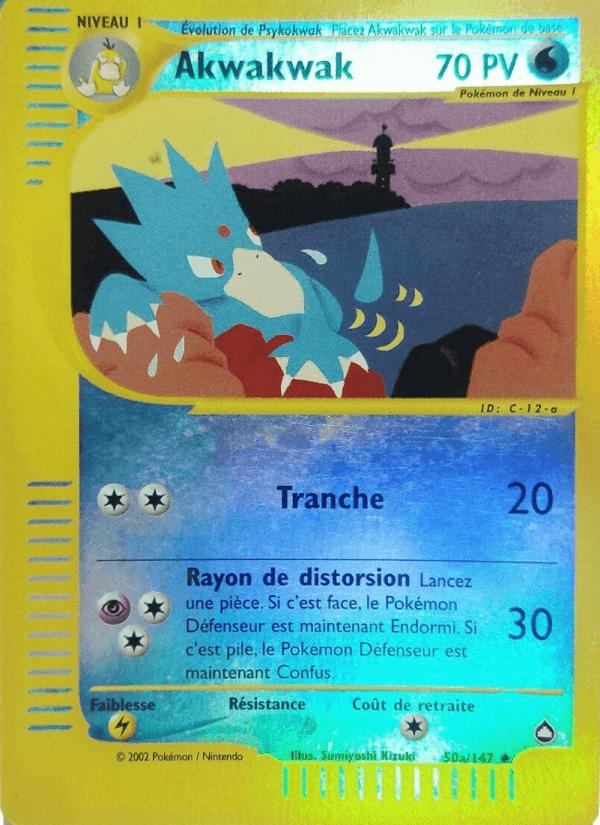 Akwakwak, carte 50a de Aquapolis