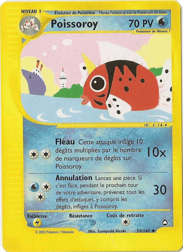 Poissoroy, carte 59 de Aquapolis