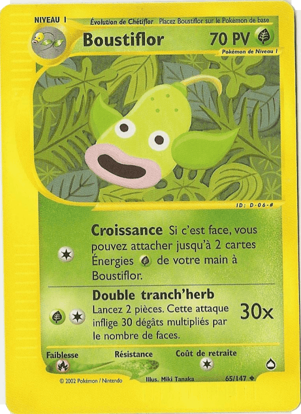 Boustiflor, carta 65 de Aquapolis