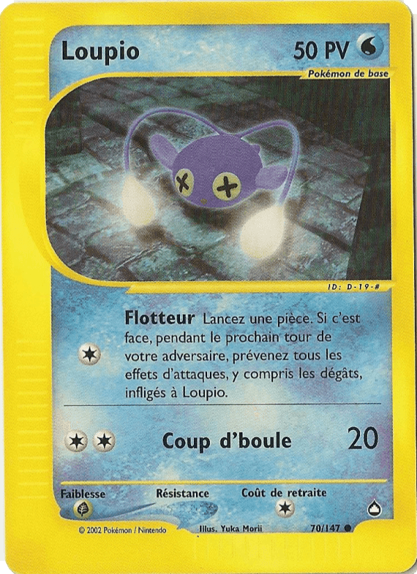 Loupio, carte 70 de Aquapolis