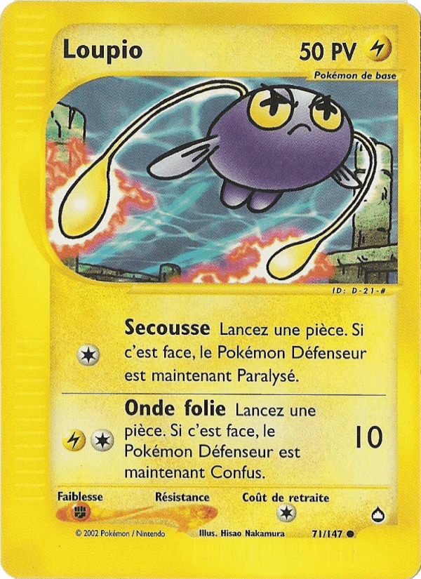 Loupio, carte 71 de Aquapolis