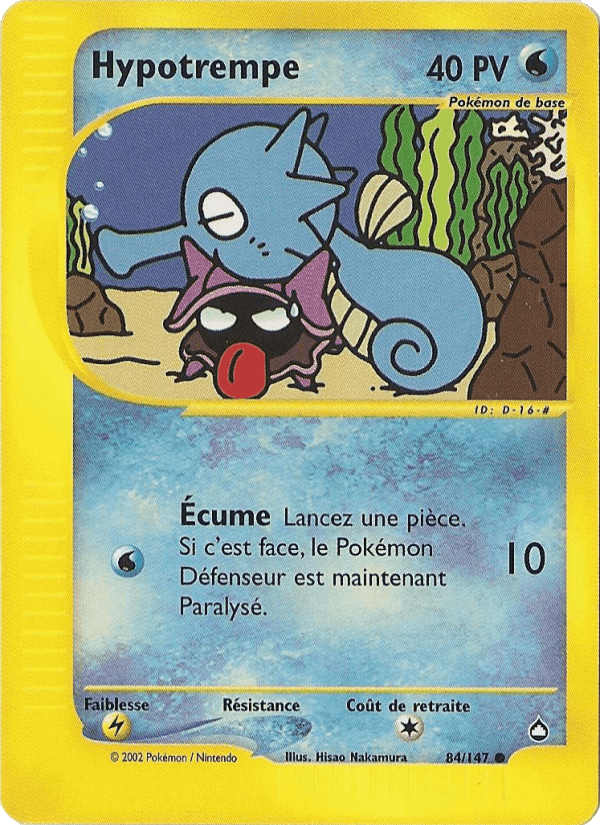 Hypotrempe, carte 84 de Aquapolis