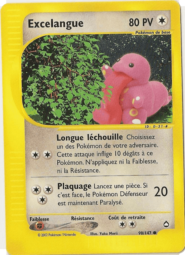 Excelangue, carte 90 de Aquapolis