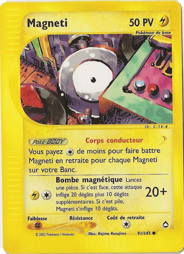 Magnéti, card 91 from Aquapolis