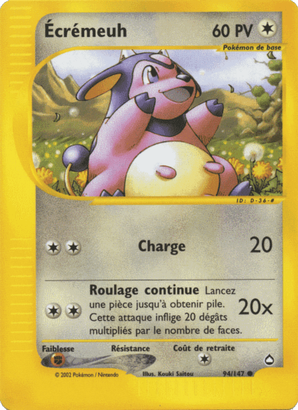 Écrémeuh, carte 94 de Aquapolis