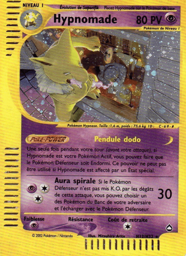 Hypnomade, carta H12 di Aquapolis