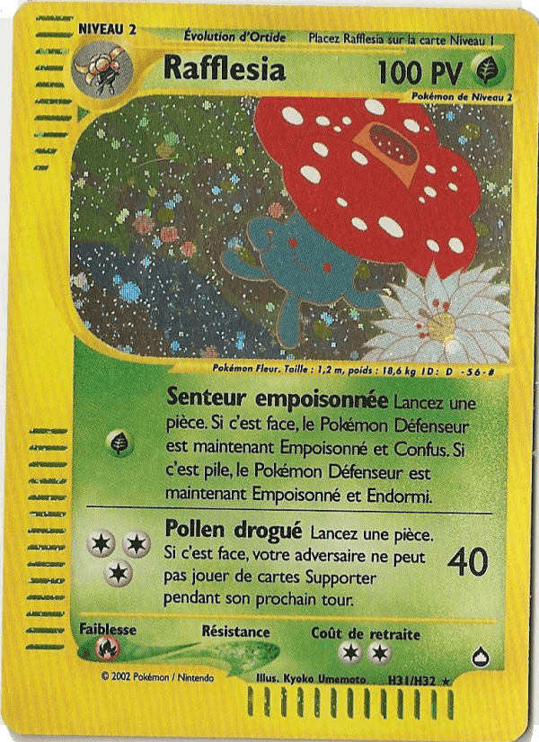 Rafflesia, carta H31 di Aquapolis