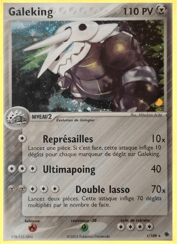 Galeking, carta 1 di EX Rubis & Saphir