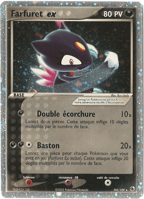 Farfuret ex, carte 103 de EX Rubis & Saphir
